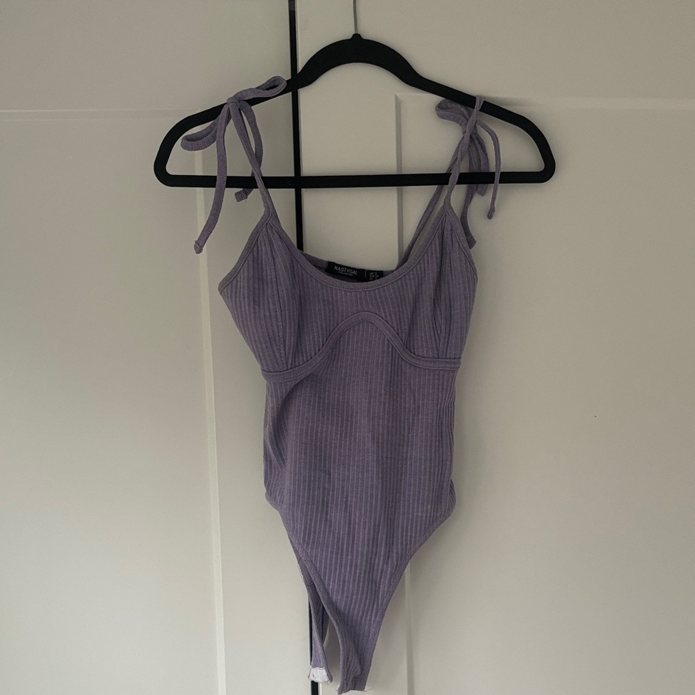 Woman’s Top Bodysuit Purple